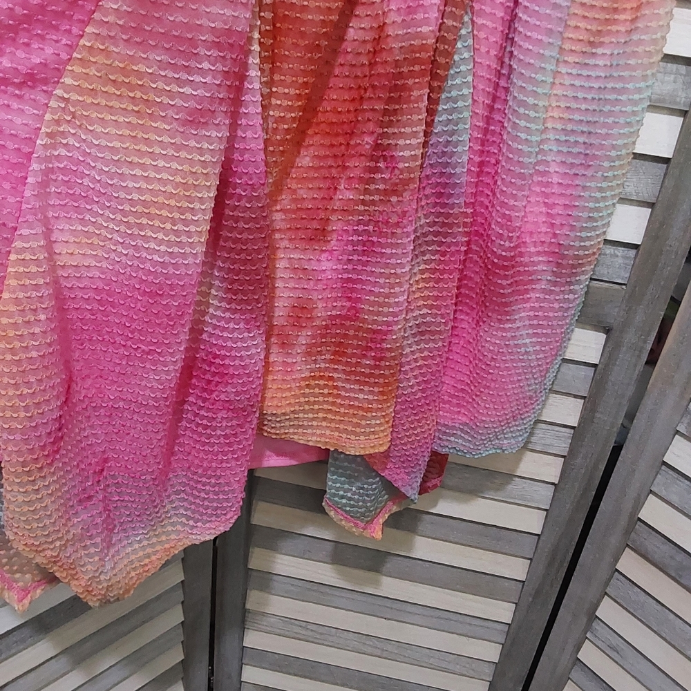 011 - Women's Sleeveless Babydoll Dress pink tie dye | Wild fable | Large - Picture 6 of 13